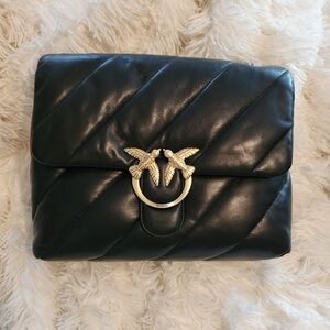 Pinko Big Love Puff Quilt Bag